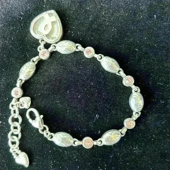 Brighton adjustable breast cancer bracelet - Picture 2 of 3